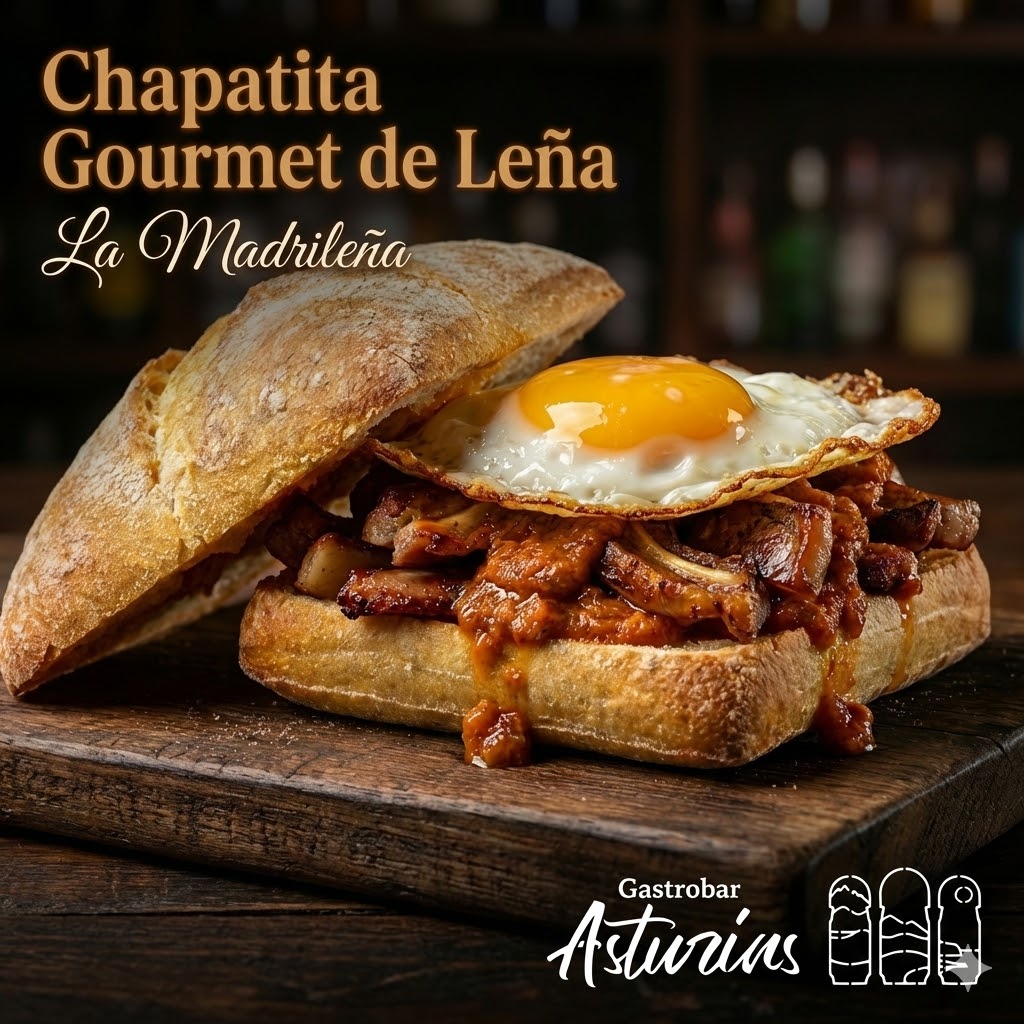 Chapatita Gourmet de Leña La Madrileña